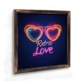 thumbnail image 7 of Neon Heart Shades Wooden Sign Wall Plaque - Vintage Art Decoration, Wall Decoration - Ideal Gift For Home Decoration, Living Room, Bathroom, Bedroom, Garden, Dining, Bar, Cafe, Festival Party Decor, 7 of 7