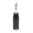 thumbnail image 2 of 2x XLR 3-PIN MAJO 1/4 6.35 Mm Cable de Audio de TRS Estéreo Sunnimix Adaptador XLR hembra a TRS, 2 of 8