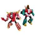 thumbnail image 2 of Transformers Age Of The Primes 8 Inch Action Figure Leader Class 2-Pack - Dinobot Snarl & Slug, 2 of 2
