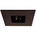 thumbnail image 4 of Elco EL2382W 3" Die-Cast Square Pinhole Trim - White, 4 of 5