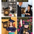 thumbnail image 4 of DolliBu Moose Graduation Plush Toy - Snug-Mooshies Moose Graduation Stuffed Animal Dress Up with Graduation Cap with Tassel - Reward Celebration Grad Gift - 10 Inch, 4 of 7