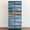 Color 3, variant on Self Adhesive Vinyl Refrigerator Wrap Set Distressed Wooden Planks Turquoise Paint Natural Wood Door Mural Removable Fridge Sticker Peel and Stick Full Door Cover Decal Kitchen Bar Decor