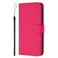 thumbnail image 2 of Wallet Case Compatible with iPhone 16 Pro with Card Slot/Holder,PU Leather Flip Folio Shell [Magnetic Closure][Wrist Strap][Kickstand] Phone Cover Shockproof For iPhone 16 Pro,Rose, 2 of 10