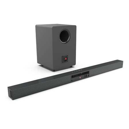 Deep Bass Bluetooth Soundbar Home Theater System with Built-in Subwoofer for TV & Music Echo Alexa Compatible
