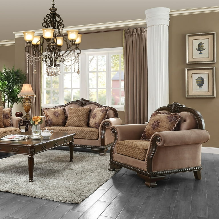 Sofa Acme Furniture Accent Chairs Acme 58170 Astoria Grand