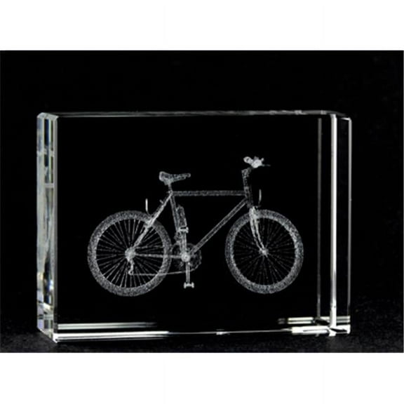 Asfour Crystal 1162-70-38 2.75 L x 2 H x 1 W in. Crystal Laser-Engraved Transportation Laser-Cut
