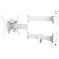 thumbnail image 3 of Vision Flat-Panel Wall Arm Mount - Up to 50-inch - White, 3 of 4