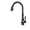 Black-G1-2, variant on Kitchen Faucets Silver Single Handle Pull Out Kitchen Tap Single Hole Handle Swivel 360 Degree Water Mixer Tap Mixer Tap -Modern Design