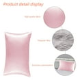 thumbnail image 3 of Silk Pillowcase for Hair and Skin,Soft,Breathable and Sliky Standard Size Pillow Cases Set of 2,Both Sides Natural Mulberry Silk Pillowcases with Hidden Zipper,light pink, 3 of 6