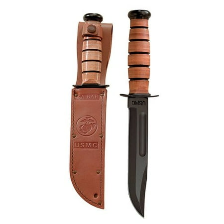 Ka Bar Knives Aluminum Knife - Ka-Bar 4-1217CP-2 USMC Fighting Clam Knife