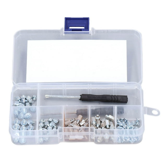 EOTVIA M.2 SSD Fixing Studs,Solid State Drive Repair Screws,Laptop Repair Screws M.2 Solid State Drive Fixing Studs With Screwdrivers And Hex Head Bracket