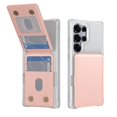 thumbnail image 2 of Dteck Wallet Case for Samsung Galaxy S25 Ultra,Shockproof Rubber Case Card Slots Wallet Flip Magnetic Leather Back Cover for Galaxy S25 Ultra, Pink, 2 of 7