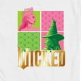 thumbnail image 3 of Wicked - Glinda and Elphaba Logo - Men's Short Sleeve Graphic T-Shirt, 3 of 5