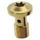 thumbnail image 2 of Speravity Pernos de freno Tornillo Manguera Tubería Adaptador de montaje de tubo de aceite Accesorio de sujetador único Durable Golden Type3 NO3, 2 of 6