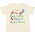 thumbnail image 3 of Inktastic Lawyer Like Mommy Boys or Girls Toddler T-Shirt, 3 of 5