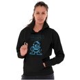thumbnail image 4 of Mega Man Pixelated Video Game Robot Hoodie Sweatshirt Women Men Brisco Brands S, 4 of 6