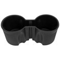 thumbnail image 2 of Cup Holder Insert Black Center Console Cup Tray Non Slip Coasters Replacement for Tesla Model 3 Model Y, 2 of 5