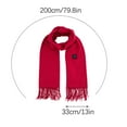 thumbnail image 3 of XMMSWDLA Heated Scarf for Women Men USB Heating Scarf Soft Warm Electric Heated Neck Warmer for Winter Red Fall Scarf, 3 of 8
