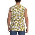 thumbnail image 4 of Fotbe Beer Men's Camiseta sin Mangas Estampada para Hombres, Playera Casual para Gimnasio, Entrenamiento, Playa-3X-Large, 4 of 7