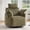 210° - Light Green, variant on Noble House Sigrid 360° Swivel Rocking Recliner Chair, Electric Power Adjustable Chenille Armchair with USB, Light Green