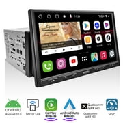 ATOTO High-End S8Pro 10inch QLED Android Double Din Car Stereo,Wireless Carplay&Android Auto Car Radio with Dual BlueTooth w/aptX HD,Split Screen Display,Built in 4G LTE