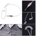 thumbnail image 3 of Auricular monoaural de 3,5 mm antirradiación con tubo de aire para auriculares estéreo (dorado), 3 of 8