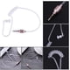 thumbnail image 3 of Auricular monoaural de 3,5 mm antirradiación con tubo de aire para auriculares estéreo (dorado), 3 of 8