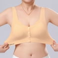 thumbnail image 5 of Bixock Plus Size Bra for Women Push Up Bra Wireless Bra Floral Lace Thin Side Coverage Abjustable Straps Women Under Wear, 5 of 6