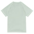 thumbnail image 6 of FORMRS Boys Rash Guard Short Sleeves Swim Shirt Quick Dry UPF 50+ Sun Protection, Sizes 3-12T, Beige Mountain, 6 of 6