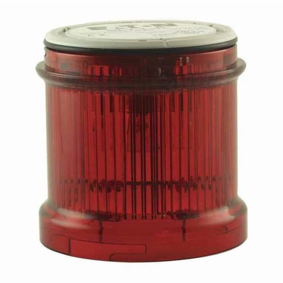 Tower Light Module, 110/120V AC, Red, 70 mm Dia., 3 in Height, LED, SL4 Series