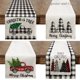 thumbnail image 2 of Camino de mesa con estampado de árbol de Navidad, bandera para cocina, 2 of 4