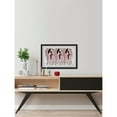thumbnail image 4 of MARMONT HILL  - Handmade XOXO Fashion Girl Framed Print 18 x 12, 4 of 5