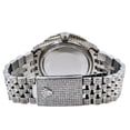 thumbnail image 5 of Pre-Owned Rolex Datejust 36MM 16030 Diamond Paved Eastern Arabic Dial Diamond Bezel Stainless Steel Full Diamond Jubilee Bracelet 8.75ct, 5 of 8