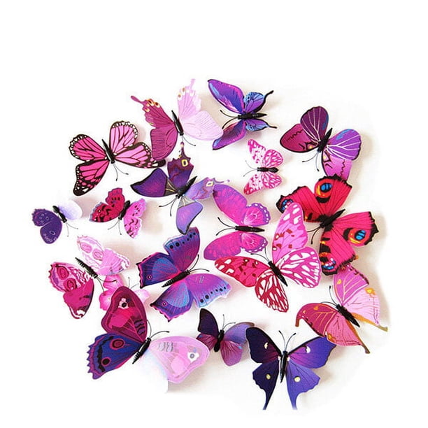 12 preciosos imanes 3D para pizarra blanca de nevera, decoración de pared para habitación, manualidades DIY