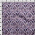 thumbnail image 4 of oneOone Polyester Lycra Purple Fabric Tropical Sewing Material Print Fabric By The Yard 56 Inch Wide, 4 of 6