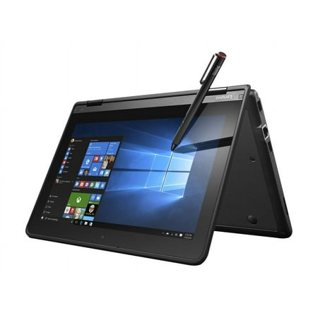 Lenovo ThinkPad Yoga 11e (3rd Gen) 20GA - Flip design - Intel Celeron - N3150 / up to 2.08 GHz - Win 10 Pro - HD Graphics 520 - 4 GB RAM - 128 GB SSD - 11.6" IPS touchscreen 1366 x 768 (HD) - Wi-Fi 5 - graphite black