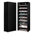 thumbnail image 1 of Estante Organizador para Zapatos de 9 Niveles | Acero Inoxidable | Almacenamiento de Calzado | Tela Impermeable | Zapatero Armable para 27 Pares, 1 of 5