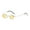 Yellow, variant on Harmtty Round Flip Up Sunglasses Small Circle Polarized Glasses for Men Women Retro Punk UV400 Sun Glasses for Rave Party