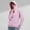 Pink, variant on Women's Jackets Lightweight Casual Plus Size Nylon Hooded Cool Breathable Sun Protective Clothing for Daily Wear
