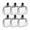 Multicolor, variant on HOZVOMI Reusable Transparent PVC Toy Storage Bag with Zipper - Watertight, Easy Access, and Organized Storage for Building Blocks - Pack of 6