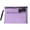 Purple, variant on Money Bag with Lock, Double layer Men & Women's Locking Accessories Pouch, Bank Bag, Passports, Notary Supplies, Valuable StoragBag,CashBag and Zipper NotaryBag with Lock, 1 Pcs, 11.4x8.6"