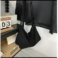 thumbnail image 4 of CoCopeaunts Women Men Canvas Tote Bag Large Hobo Bag Chic Long Shoulder Bag Women Purses Slouchy Students Crossbody Bag, 4 of 6