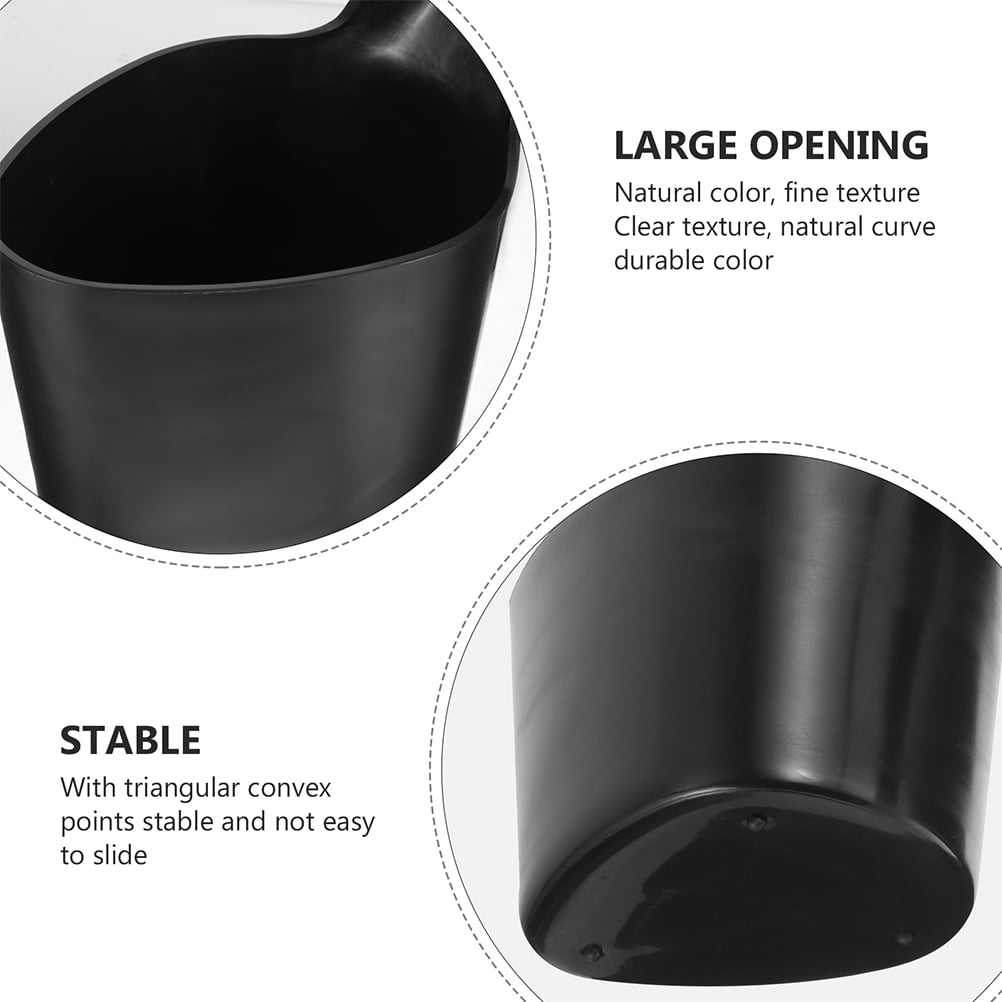 4Pcs High Heel Planter Set Plastic Decorative Flower Pots for Gardening and Bonsai