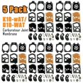 thumbnail image 4 of Premium 5 Pack Repair Kit for K10 WAT WA / D10 WAT Carburetor Diaphragm Seal Ensures Optimal Fuel Delivery, 4 of 5