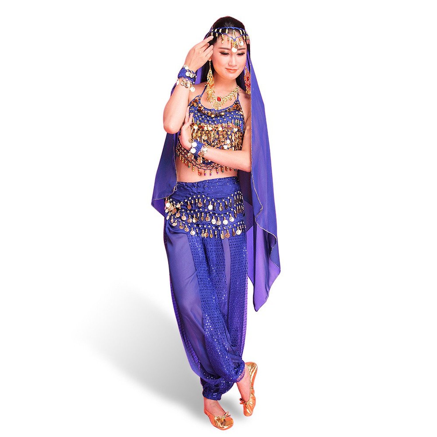 Ladies Belly Dance Costume, CoastaCloud Ladies Women Belly Dance