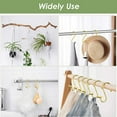 thumbnail image 6 of Reduced! SSNTSY Hook Bathroom Curtain Hook S Hook Metal S Hook S Small Hook Finishing Receive Small Hook, 6 of 6