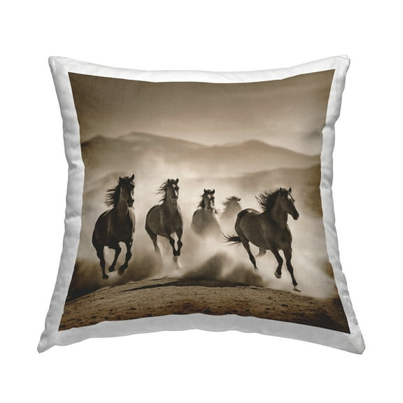 Stupell Industries Antique Car Cruising Decorative Printed Throw Pillow Design by Noah Bay.