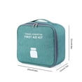 thumbnail image 2 of Guardoinrt Emergency Organizer Zipper Waterproof Household Empty Storage Bag Classification Dust-proof Students Pill Case for Green Large, 2 of 9