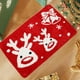 thumbnail image 5 of Christmas Bathroom Carpet Christmas Bathroom Mat Carpet Kitchen Carpet Cute Door Mat Outdoor Indoor Christmas Decoration 15.74x23.62 Inches, 5 of 6