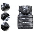thumbnail image 2 of Unisex Shiny Padded Vest Hooded Stand Collar Waistcoat For Men And Women zhangyuxiang LED, 2 of 2